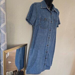 Denim dress